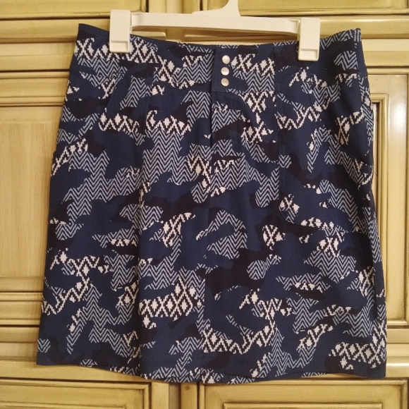 JoFit Skort! Blue‎ White Light Blue - Size 4 - Picture 1 of 8